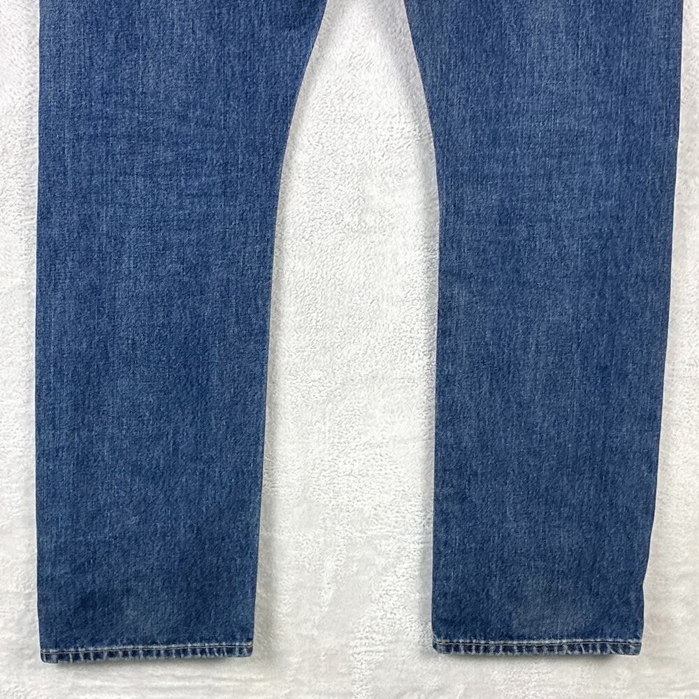 Polo Ralph Lauren Jeans Mens 36x32 Varick Faded Whiskered Preppy Western Y2K - Picture 7 of 14